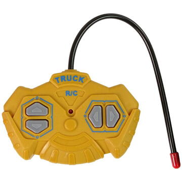 Lean Toys Camion de construcții cu telecomandă 1:24 Galben