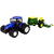 Lean Toys Tractor RC cu telecomandă 1:24 Belarka Albastru