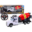 Lean Toys RC Betonieră Camion Telecomandă Luminoasă și Efecte Sonore