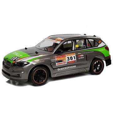 Lean Toys Mașină sport RC cu telecomandă 1:10 2.4G gri