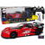 Lean Toys Mașină sport de curse cu telecomandă, 1:18 Corvette C6.R, lumini roșii 2.4 G