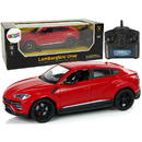Lean Toys Mașină radiocomandă 1:24 Lamborghini Urus Roșu 2.4 G cu lumini