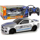 Lean Toys Mașină sport cu telecomandă rapidă R/C argintie 1:24 Speed ​​​​King