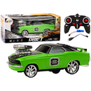 Lean Toys Mașină cu telecomandă 1:18 Drift 360 Lumini Sunete Verde