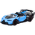 Lean Toys Mașină sport RC cu telecomandă 1:12, cu uși deschise, albastră