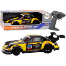 Lean Toys Mașină cu telecomandă RC 1:16 Roți de cauciuc Drift Galben