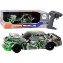 Lean Toys Mașină cu telecomandă RC 1:16 Roți de cauciuc Drift Verde