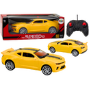 Lean Toys Mașină sport cu telecomandă RC 1:16 galbenă