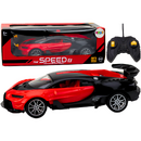 Lean Toys Mașină sport cu telecomandă, roșie, 1:16, mașină RC