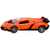 Lean Toys Mașină sport cu telecomandă, portocalie, 1:16
