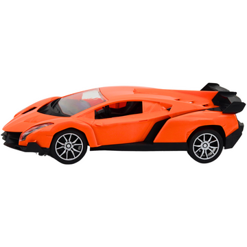 Lean Toys Mașină sport cu telecomandă, portocalie, 1:16