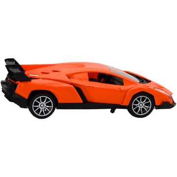 Lean Toys Mașină sport cu telecomandă, portocalie, 1:16