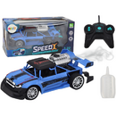 Lean Toys Mașină RC controlată Sentence 1:20 cu efect de fum, lumini albastre