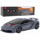 RASTAR Mașină sport RC 1:24 Lamborghini Sesto Elemento cu telecomandă, gri
