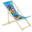 Șezlong clasic din fag GreenBlue GB183 cu imprimeu propriu