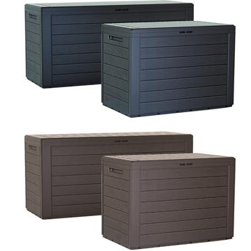 Prosperplast Cutie de grădină Woodebox 280L MBWL280 Umbra
