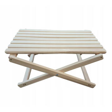 Set  masă + 2 șezlongur NEGRE, Woodok