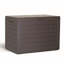 Prosperplast Cutie de grădină Woodebox 140L, umber