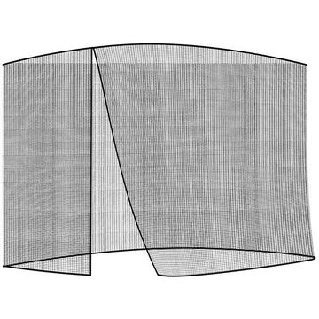 MALATEC Plasă de țânțari pentru umbrelă de grădină 3m - neagră