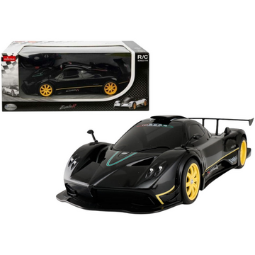 RASTAR Mașină RC Sport cu telecomandă, model Pagani Zonda Negru 1:14