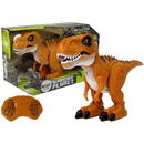 Lean Toys Dinozaur cu telecomandă R/C, lumină sonoră din bronz, Tyrannosaurus