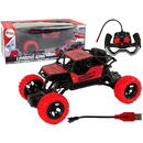 Lean Toys Mașină telecomandă R/C Off-Road 1:18 Roșu