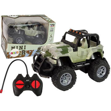 Lean Toys Camion telecomandat off-road 1:43 Camuflaj