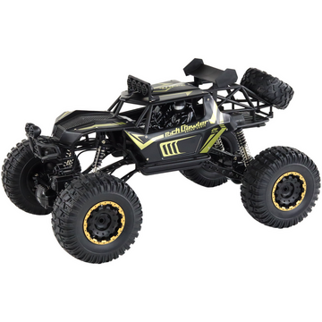 Lean Toys Mașină mare cu telecomandă, scară 1:8, control 2.4G, neagră