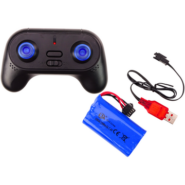 Lean Toys Vehicul SUV off-road mare, cu telecomandă, 2.4G RC, 1:6, gri