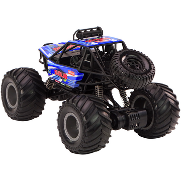 Lean Toys Amortizoare albastre pentru vehicule off-road cu telecomandă, RC 1:8