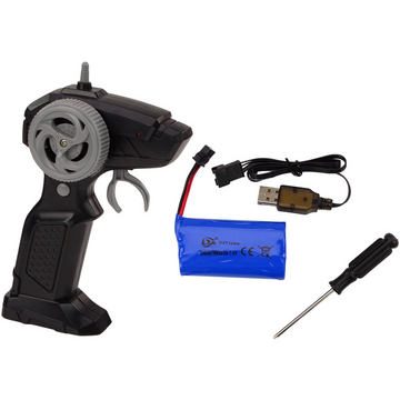 Lean Toys Amortizoare albastre pentru vehicule off-road cu telecomandă, RC 1:8