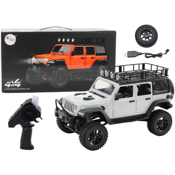 Lean Toys Vehicul off-road cu telecomandă RC 2.4G 4x4 Drive Gri