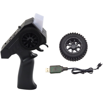 Lean Toys Vehicul off-road cu telecomandă RC 2.4G 4x4 Drive Gri