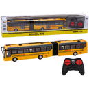 Lean Toys Autobuz școlar articulat cu telecomandă, 1:32, galben
