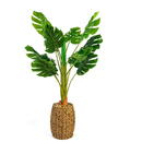 GLOBIZ Plantă decorativă artificială filodendron – 100 cm, verde