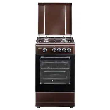 Studio Casa Viva Galaxy 4G 50/55 cm, 4 arzatoare gaz, Cuptor gaz, Maro