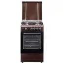 Studio Casa Viva Galaxy 4G 50/55 cm, 4 arzatoare gaz, Cuptor gaz, Maro