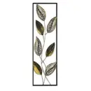 Studio Casa Panou metalic decorativ perete 3D, Deco Art, 32 x 90 cm, Auriu