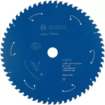 Bosch Lamă circulară pentru fierăstraie fără fir, 305 x 30 x 2,2/1,6 mm, 60 dinți