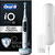 Periute de dinti clasice Braun Oral-B iO Series 10 Stardust, Bluetooth, Curatare 3D, Inteligenta artificiala, 7 moduri, Alb