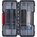 Bosch Set de lame pentru fierastrau pendular pentru lemn si metal, 40 buc