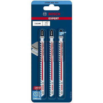 Bosch Set de 3 panze de fierastrau pendular, 132 mm