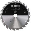 Bosch Panza fierastrau circular, lemn, 165x20x1.5 mm, 24 dinti