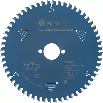 Bosch Lama de fierastrau circular pentru placi HPL, 190 x 30 x 2,6 mm, 56 dinti