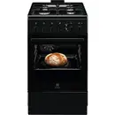Aragaz pe gaz Electrolux LKG504022K cataliza 50 cm negru