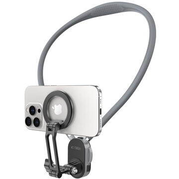 TECH-PROTECT AC200 MAGNETIC MAGSAFE & GOPRO & DJI NECK HOLDER CRAYON GREY