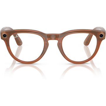 RayBan Meta Headliner ShinyCaramel/Clear