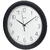 Hama 00186336 PG-300 Wall Clock Black