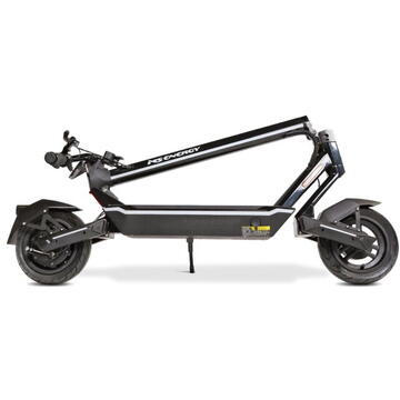 Vivax Trotinetă electrică MS Energy Flare, Motor 600W, Anvelope anti-perforare, Suspensie dubla frontal si spate, Sistem inteligent BMS, Autonomie de până la 60 km, Negru