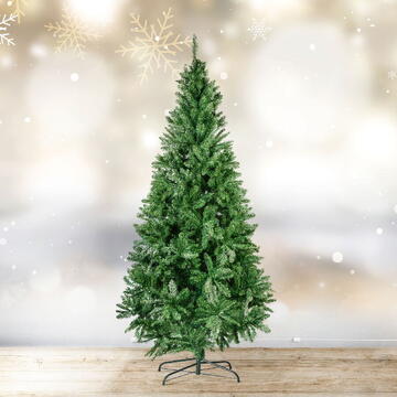 GLOBIZ Brad artificial – 180 cm – Nordmann – PVC – verde închis